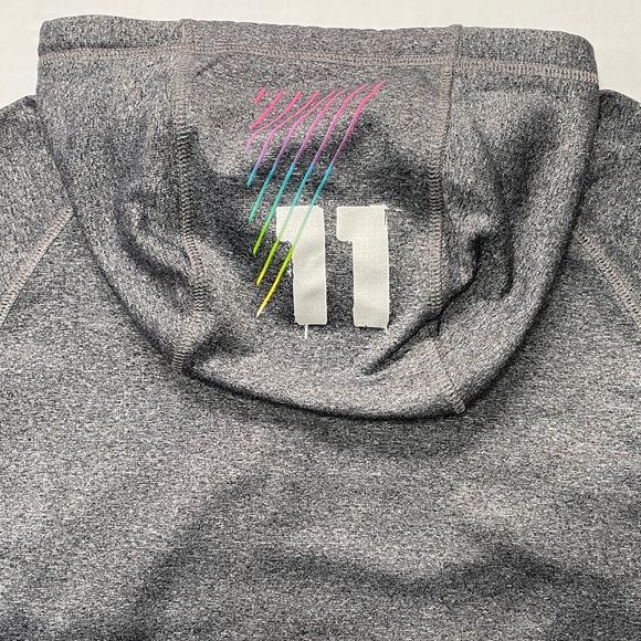 NIKE Womens Medium Hoodie Sweatshirt Surf Cup Soccer Gray Long Sleeve Therma Fit - Picture 4 of 9